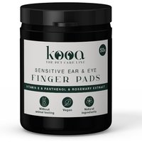 kooa Sensitive Salviettine da dito per la pulizia di occhi e orecchie - 50 pz