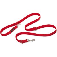 Laisse éducative HALTI pour chien - rouge, taille L : L 200 x l 2,5 cm