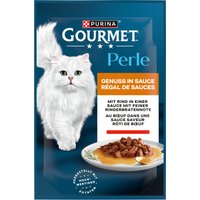 2x Gourmet till specialpris! - Perle Pleasure in Sauce, Nötkött, 2 x (26 x 85 g)