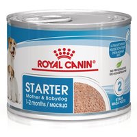 12x195g Royal Canin Starter Mousse Mother & Babydog - Pâtée pour chien
