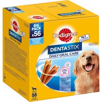 Lot 168 x Pedigree DentaStix Oral Care / Fresh, pour grand chien (>25 kg)
