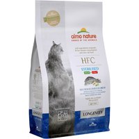 1,2kg Almo Nature HFC Longevity Sterilised bar, dorade - Croquettes pour chat
