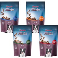 Ekonomipack: Rocco Sticks Mini - Adult Mix 4 x 100 g (1 x nötkött/fjäderfä/öring/vilt)