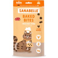 55 g Sanabelle Baked Bites Bœuf frais Snacks pour chat