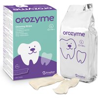 141g Orozyme Lamelles à mâcher grands chiens - Friandises pour chien