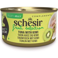 12x75g Schesir Cat Fruit Selection tonijn en kiwi in gelei natvoer voor katten