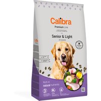 2x12kg Calibra Dog Premium Line Senior & Light Chicken