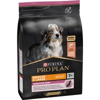 PURINA PRO PLAN Medium & Large Adult 7+ Sensitive Skin Crocchette per cani - 3 kg