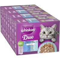 Jumbopack WHISKAS DUO portionspåse 96 x 85 g - Ocean Delights i gelé