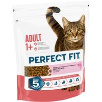 Perfect Fit Adult 1+ Riche en saumon pour chat - 5 x 1,4 kg