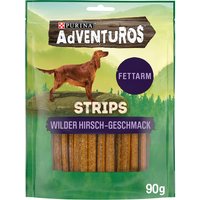 PURINA Adventuros Strips cerf pour chien - 2 x 90 g