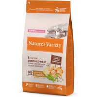 Nature's Variety No Grain Kitten poulet élevé en plein air pour chaton - 2 x 1,25 kg