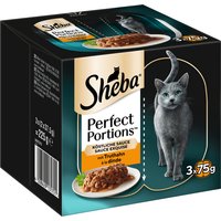 Sheba Perfect Portions 96 x 37,5 g - Sås med kalkon