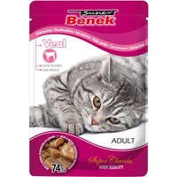 Super Benek Super Chunks 24 x 100 g - Kalv i sås