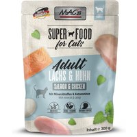 MAC´s Cat Pouch 6 x 300 g - Lax & kyckling