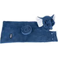 Peignoir TIAKI Éléphant pour chien, environ 55 cm