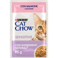 PURINA Cat Chow 26 x 85 g - Sensitive Lax & zucchini