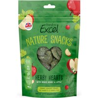 2x zooPoints på Burgess Excel - Nature Snacks Herby Hearts (60 g)