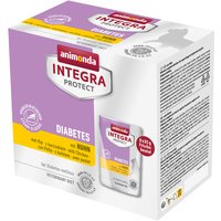 Nourriture humide pour chat Animonda Integra Protect Adult Diabète au poulet 8x85 g