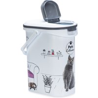 Curver torrfoderbehållare för katt - Vardagsrumsdesign: upp till 4 kg torrfoder (10 liter)