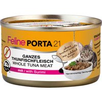 Ekonomipack: Feline Porta 21 24 x 90 g - Tonfisk med surimi - spannmålsfritt