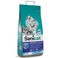 12l Sanicat Clumping Multicat Katzenstreu