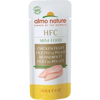 5x3g Almo Nature Green Label Mini Food , poulet - Friandises pour chat