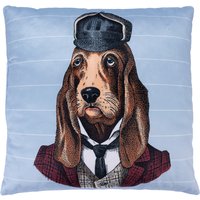 Coussin Smartpet "Funny Dogs" pour chien - gris : L 40 x l 40 cm