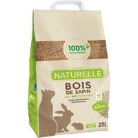 10kg Litière Perlinette Bois de Sapin pour chat