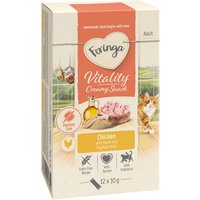 Feringa Vitality Creamy Snacks - Kyckling (12 x 10 g)
