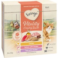 Feringa Vitality Creamy Snacks - Mix: 3 smaker (24 x 10 g)