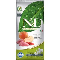 12kg Wild zwijn en appel Prime Adult Medium & Maxi Farmina N&D Hond