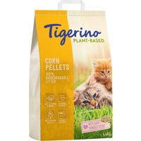 Litière Tigerino Plant-Based Maïs, senteur talc pour chat - 7 l