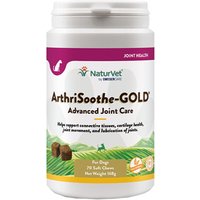 NaturVet ArthriSoothe-Gold pour chien - 70 bouchées à mâcher