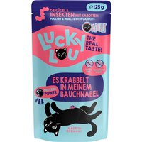 Lucky Lou Adult 16 x 125 g - Fjäderfä & insekter