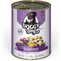 24x800 g Doggy Dog adulte veau et canard nourriture humide pour chien