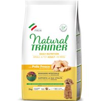 Natural Trainer Adult Small & Toy med kyckling - 2 kg
