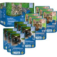 Bozita Bouchées en sauce Sterilised 12 x 85 g pour chat - lot mixte