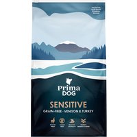 PrimaDog Adult Sensitive Senza cereali Selvaggina e Tacchino Crocchette cane - 10 kg