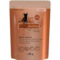 catz finefood 8 x 85 g - Kyckling & tonfisk