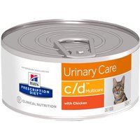 Gemengd pakket Hill's Prescription Diet Feline Kattenvoer - Feline c/d Multicare met Kip (1,5 kg) - Urinewegen