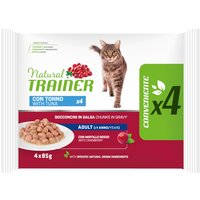 Natural Trainer Adult - 4 x 85 g med tonfisk