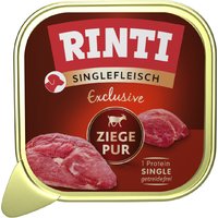 Voordeelpakket: 20x150g RINTI Single Meat Exclusive Geit nat hondenvoer
