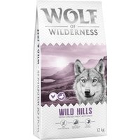 Wolf of Wilderness Adult "Wild Hills" anka - spannmålsfritt - 12 kg nytt recept