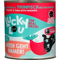 Lucky Lou Adult 800 g - Fjäderfä & Tonfisk