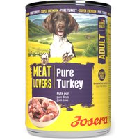 Josera Meatlovers Pure 6 x 400 g - Kalkon (ny design)