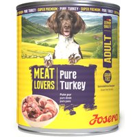 Josera Meatlovers Pure 6 x 800 g - Kalkon (ny design)