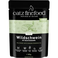 8x85g sanglier Purrrr - Catz finefood - Nourriture pour Chat