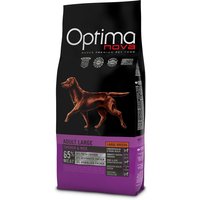 2x12kg Optimanova Large Adult, poulet, riz - Croquettes pour chien