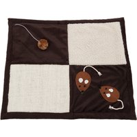 Tapis à griffer Patchwork pour chat - L 58 x l 49 cm